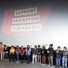 Photograph of Brampton filmmakers on stage at the 2024 Brampton Film Showcase