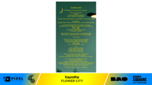Example of a past PIXEL graphic featuring a vertical layout